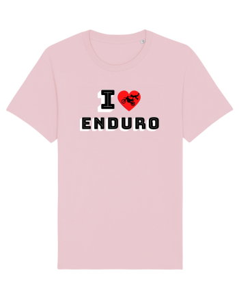 I Love Enduro Cotton Pink