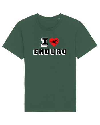 I Love Enduro Bottle Green