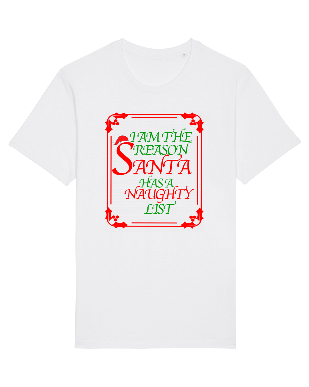 Tricou mânecă scurtă Unisex Rocker White