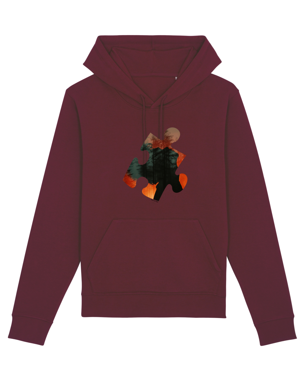 Hanorac Unisex Drummer Burgundy