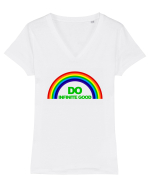 Do Infinite Good Tricou mânecă scurtă guler V Damă Evoker