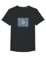 alfa romeo Tricou mânecă scurtă guler larg Bărbat Skater