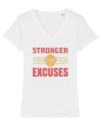 Stronger Than Your Excuses White