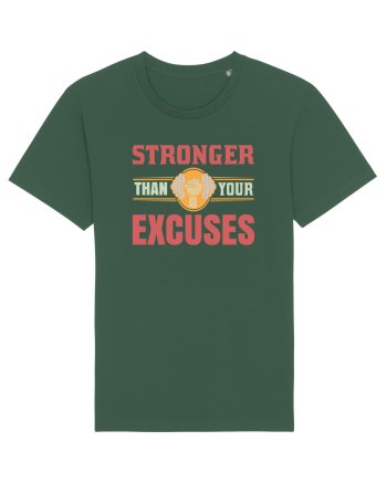 Stronger Than Your Excuses Bottle Green