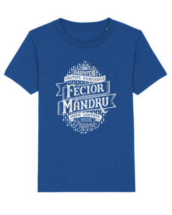 Fecior Mândru alb Majorelle Blue