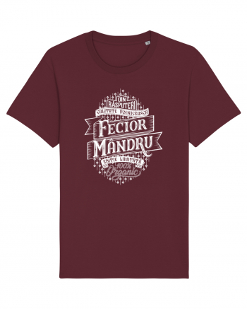 Fecior Mândru alb Tricou mânecă scurtă Unisex Rocker