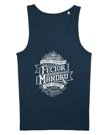 Fecior Mândru alb Navy