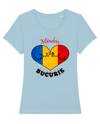 Tricolor România Sky Blue