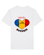 Tricolor România Tricou mânecă scurtă Unisex Rocker