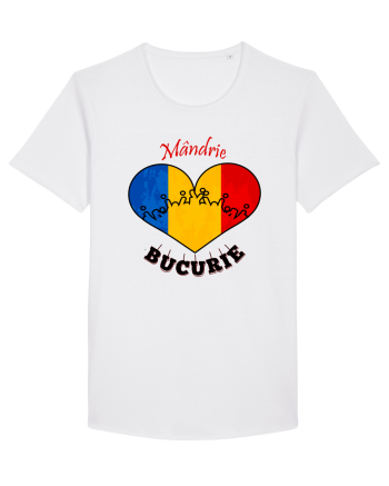 Tricolor România White
