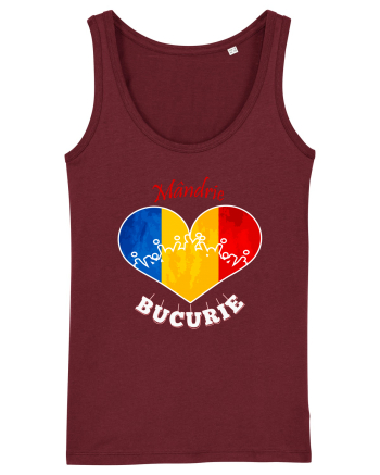 Tricolor România Burgundy