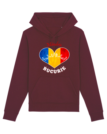 Tricolor România Burgundy
