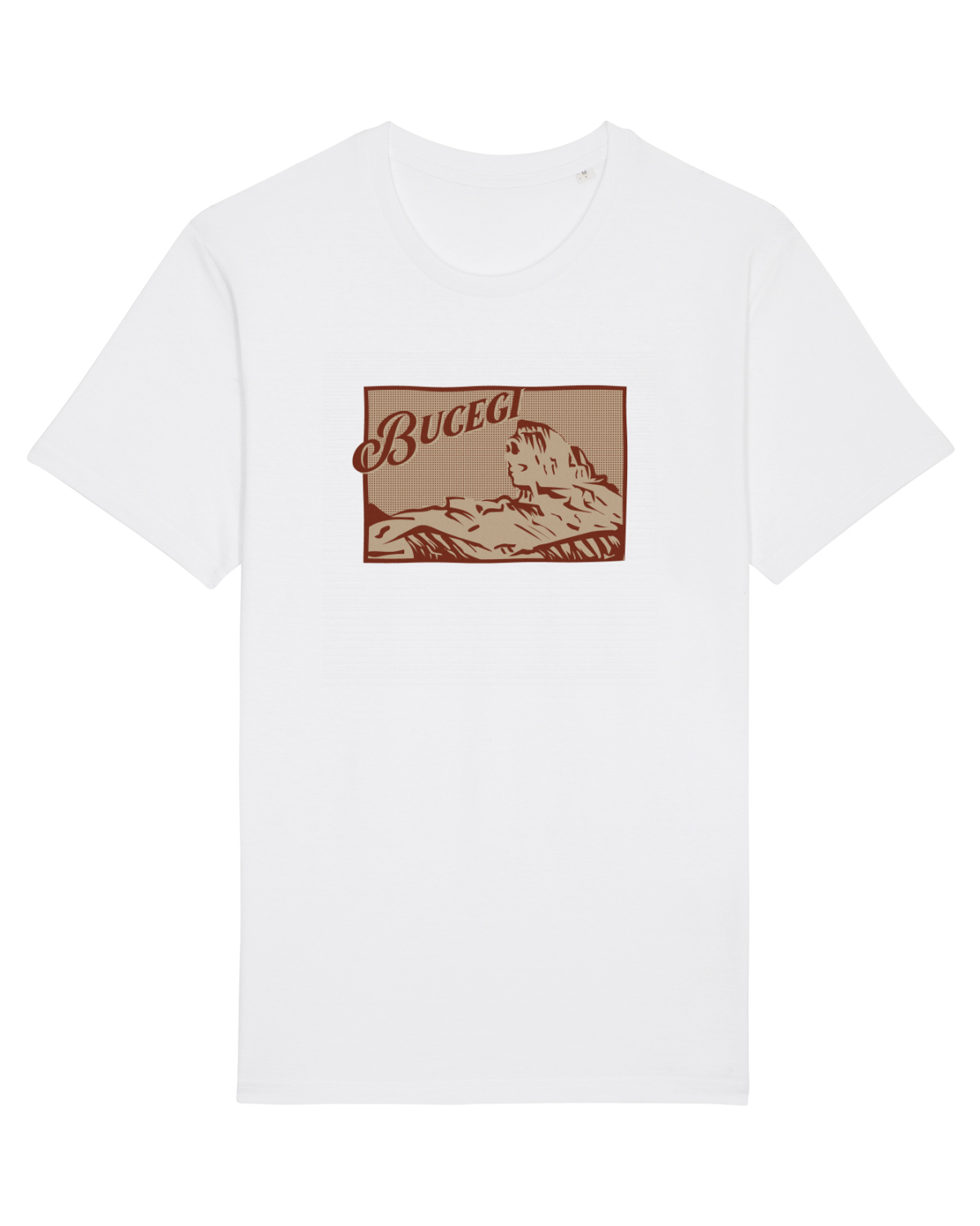 Tricou mânecă scurtă Unisex Rocker White