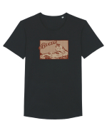Bucegi Tricou mânecă scurtă guler larg Bărbat Skater