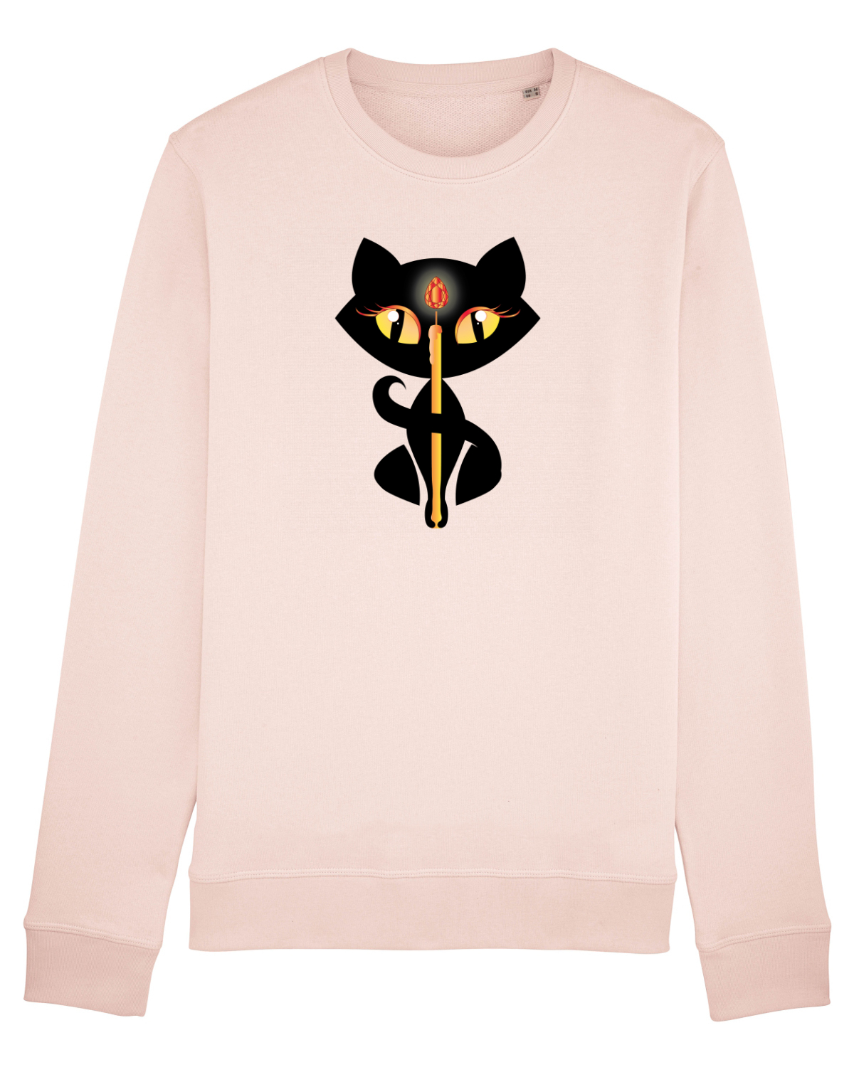 Bluză mânecă lungă Unisex Rise Candy Pink