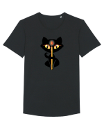 Mystique Tricou mânecă scurtă guler larg Bărbat Skater