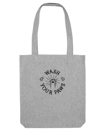 Wash your paws Heather Grey