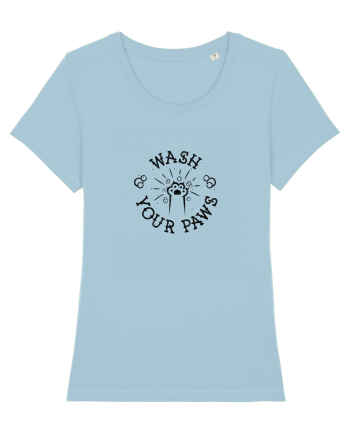 Wash your paws Sky Blue