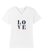 Love Tricou mânecă scurtă guler V Bărbat Presenter