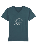 Visator Tricou mânecă scurtă guler V Bărbat Presenter
