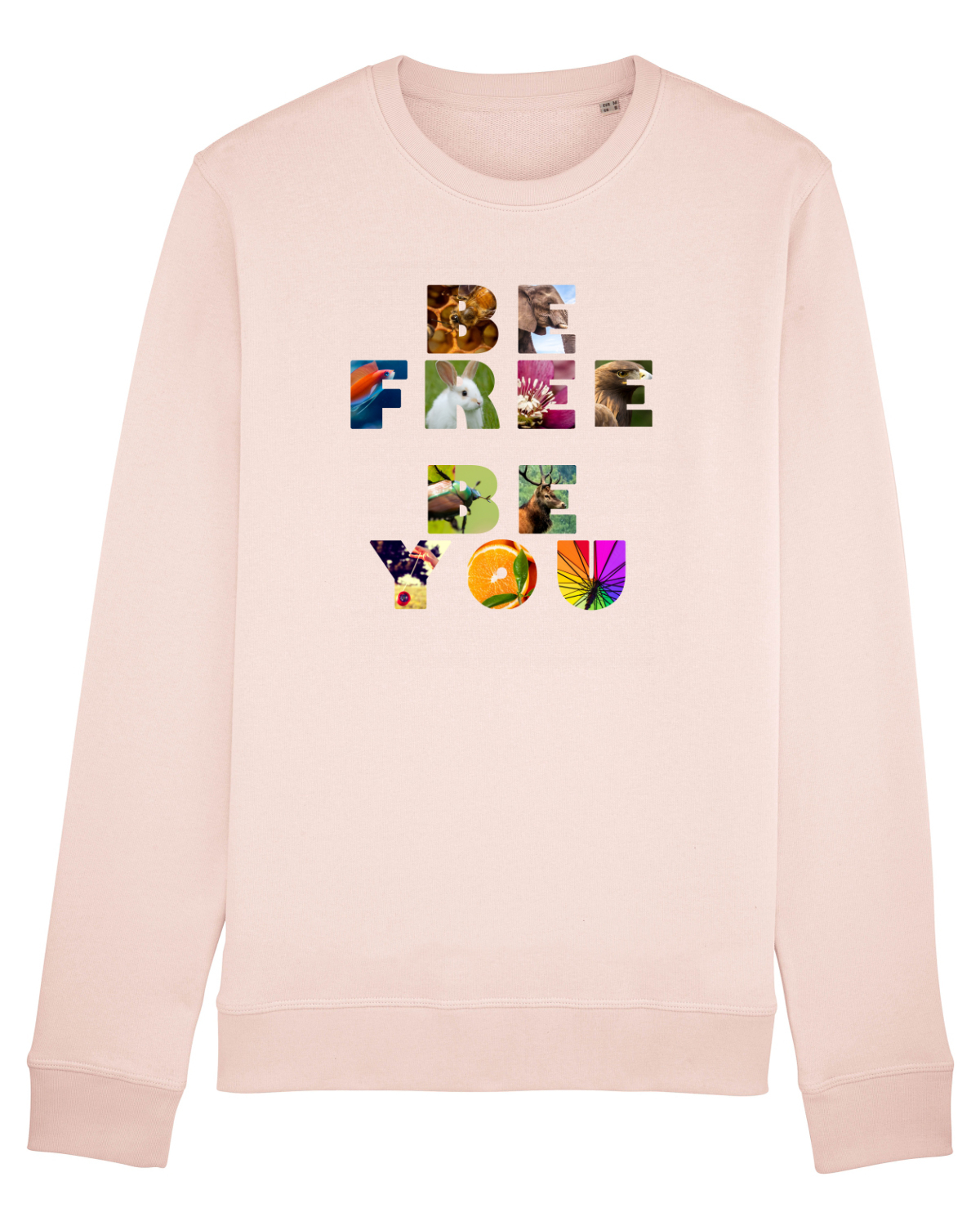 Bluză mânecă lungă Unisex Rise Candy Pink