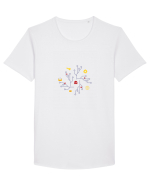 Connections  Tricou mânecă scurtă guler larg Bărbat Skater