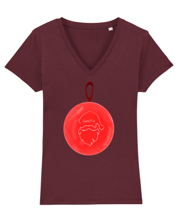 SANTA BALL Burgundy