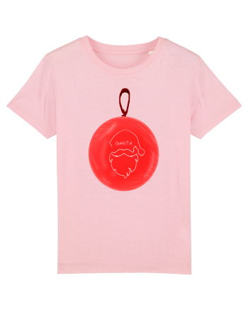 SANTA BALL Cotton Pink