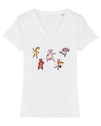 Animale Dansatoare White