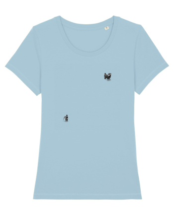 Wiener Dog Sky Blue