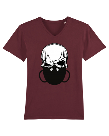Craniu cu masca Burgundy