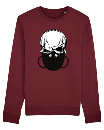 Craniu cu masca Burgundy