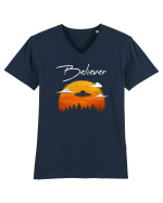 Believer OZN Tricou mânecă scurtă guler V Bărbat Presenter