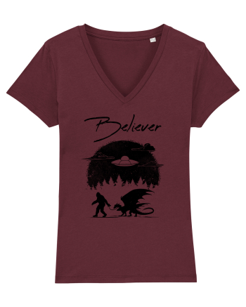 Believer Întâlnire Epică Burgundy