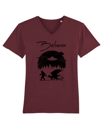 Believer Întâlnire Epică Burgundy