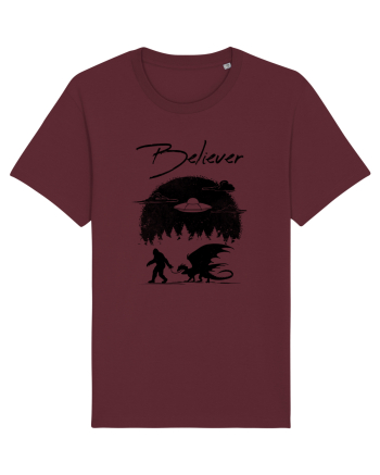 Believer Întâlnire Epică Burgundy