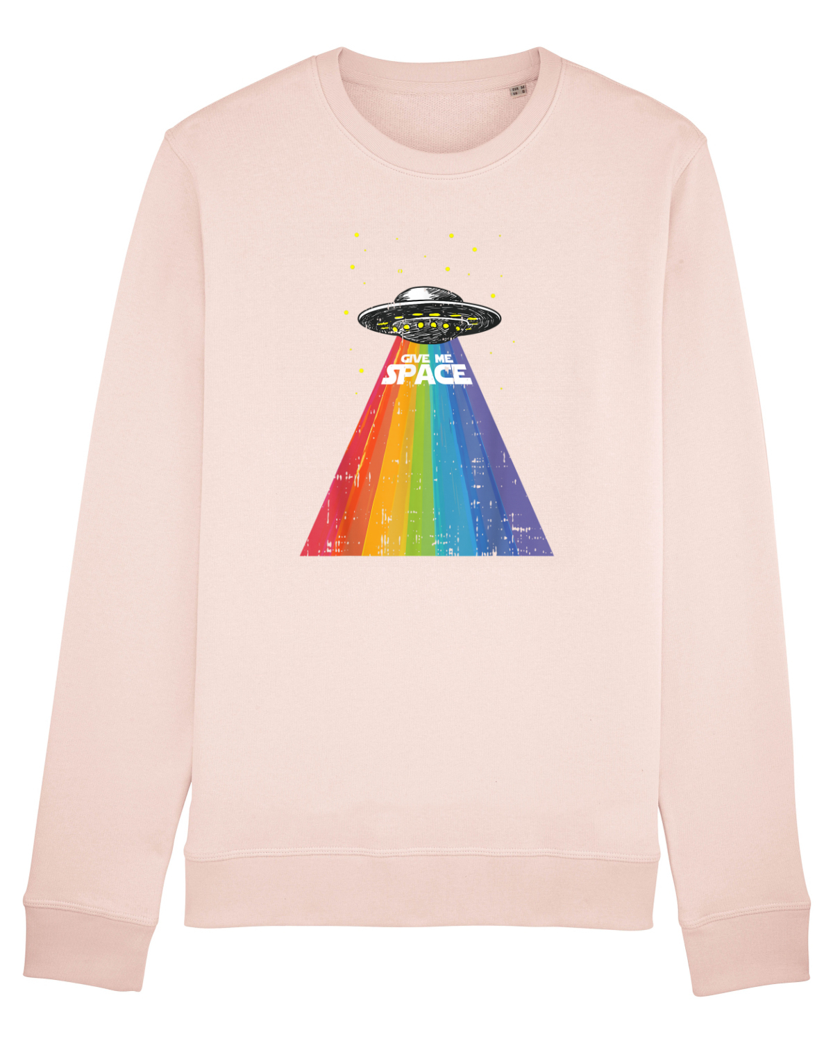 Bluză mânecă lungă Unisex Rise Candy Pink