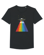 Give Me Space Tricou mânecă scurtă guler larg Bărbat Skater