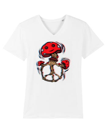 Trippy Magic Mushrooms White
