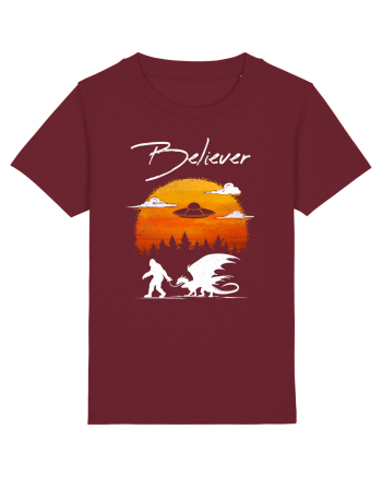 Believer Întâlnire Epică Burgundy