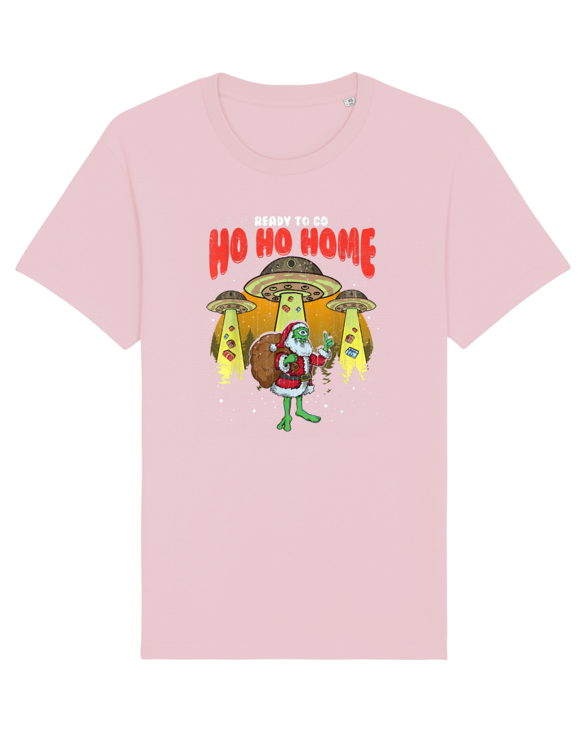 Tricou mânecă scurtă Unisex Rocker Cotton Pink