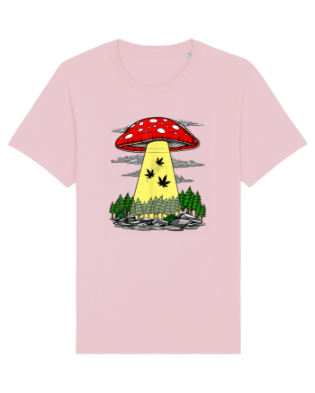 Abduction Magic Mushrooms Cotton Pink