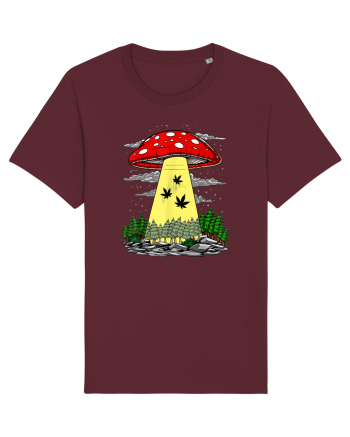 Abduction Magic Mushrooms Burgundy