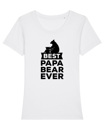 Best Papa Bear White