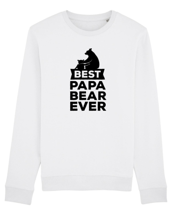 Best Papa Bear White