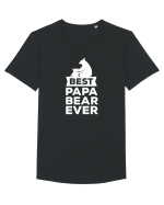 Best Papa Bear Tricou mânecă scurtă guler larg Bărbat Skater