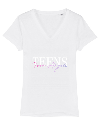 TEEN ANGELS TEE 21 White