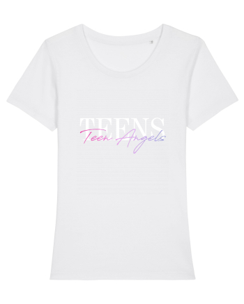 TEEN ANGELS TEE 21 White