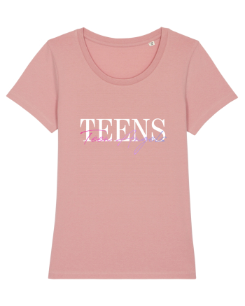 TEEN ANGELS TEE 21 Canyon Pink