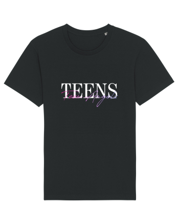 TEEN ANGELS TEE 21 Black
